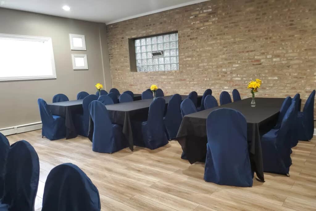 classic versatile party and meeting space