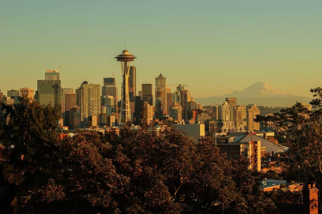 kerry park seattle skyline