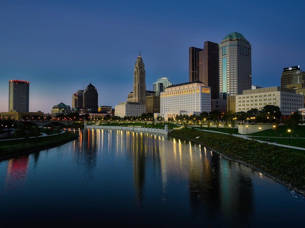 columbus cityscape