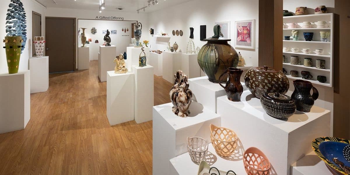 contemporary ceramics gallery portland rental