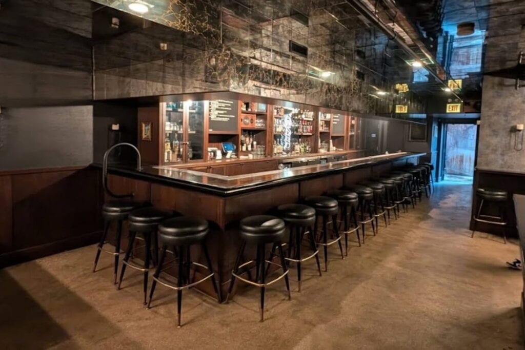 Interior shot of the bar at Culebra Chicago