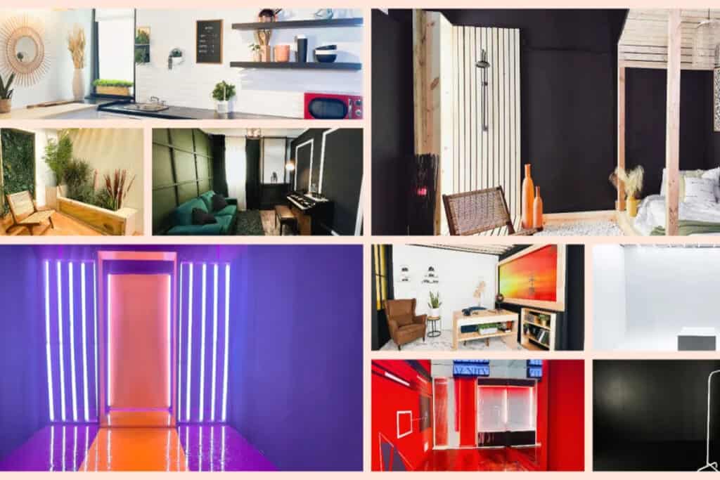 versatile Irving studio with 10 sets
