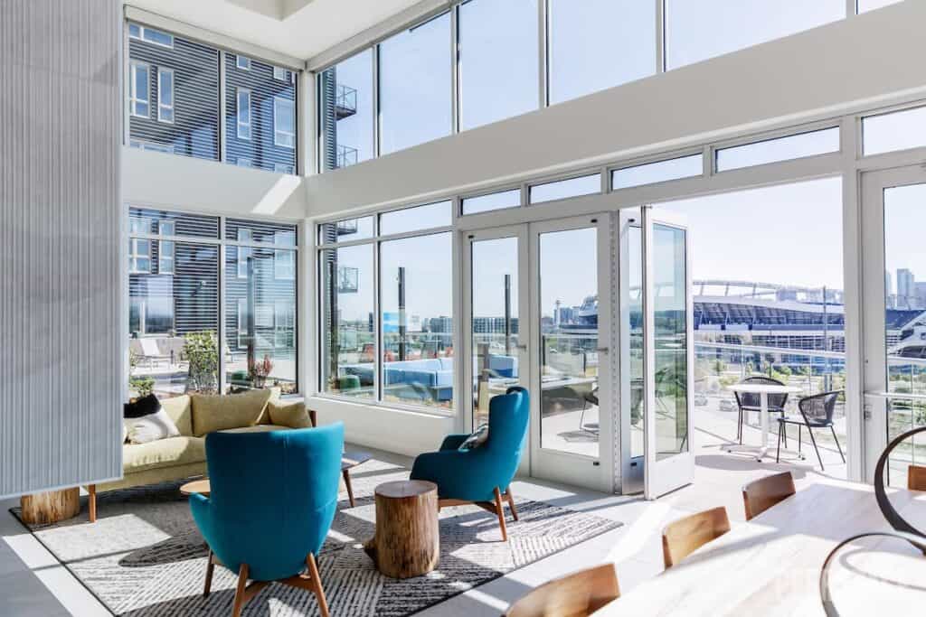 Chic Lounge & Patio w/ Stadium Views in Denver