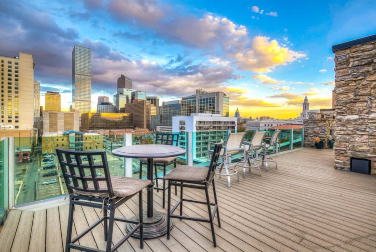 downtown rooftop denver rental