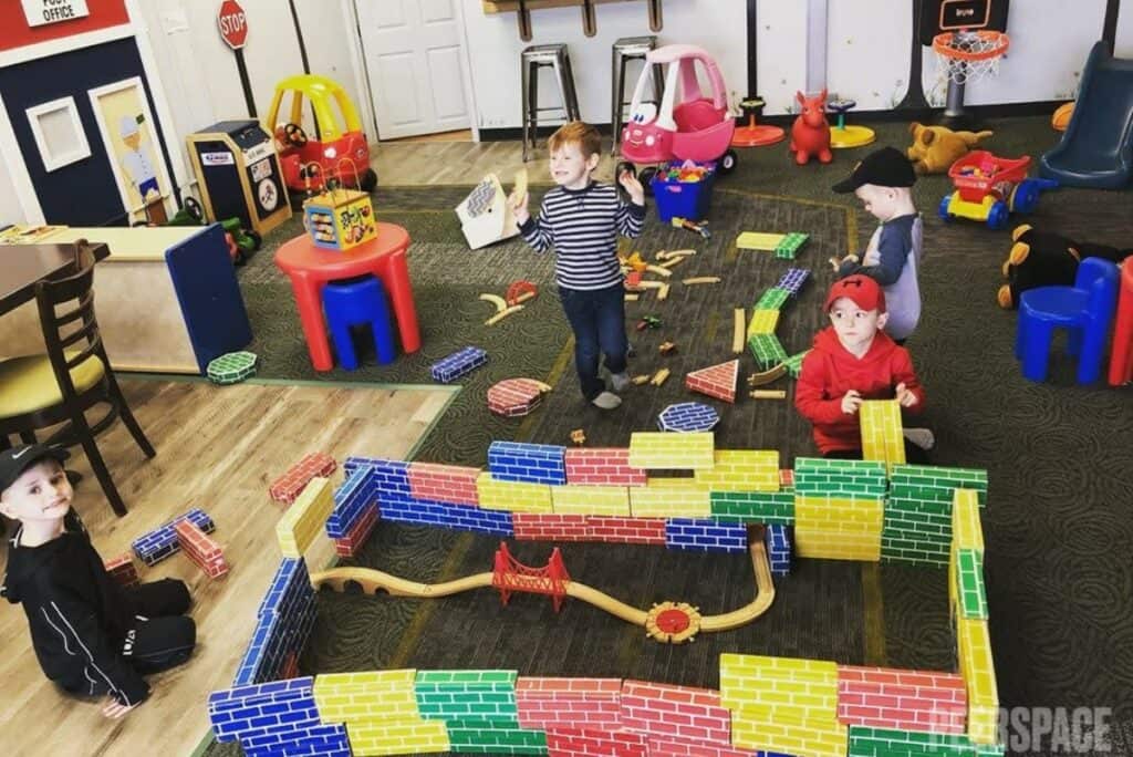 Fun Town kids Open Play Area.