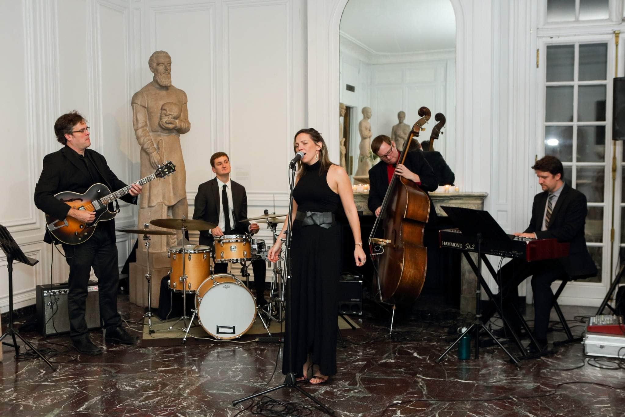 Jazz ensemble performing at upscale Gold Coast event planning venue