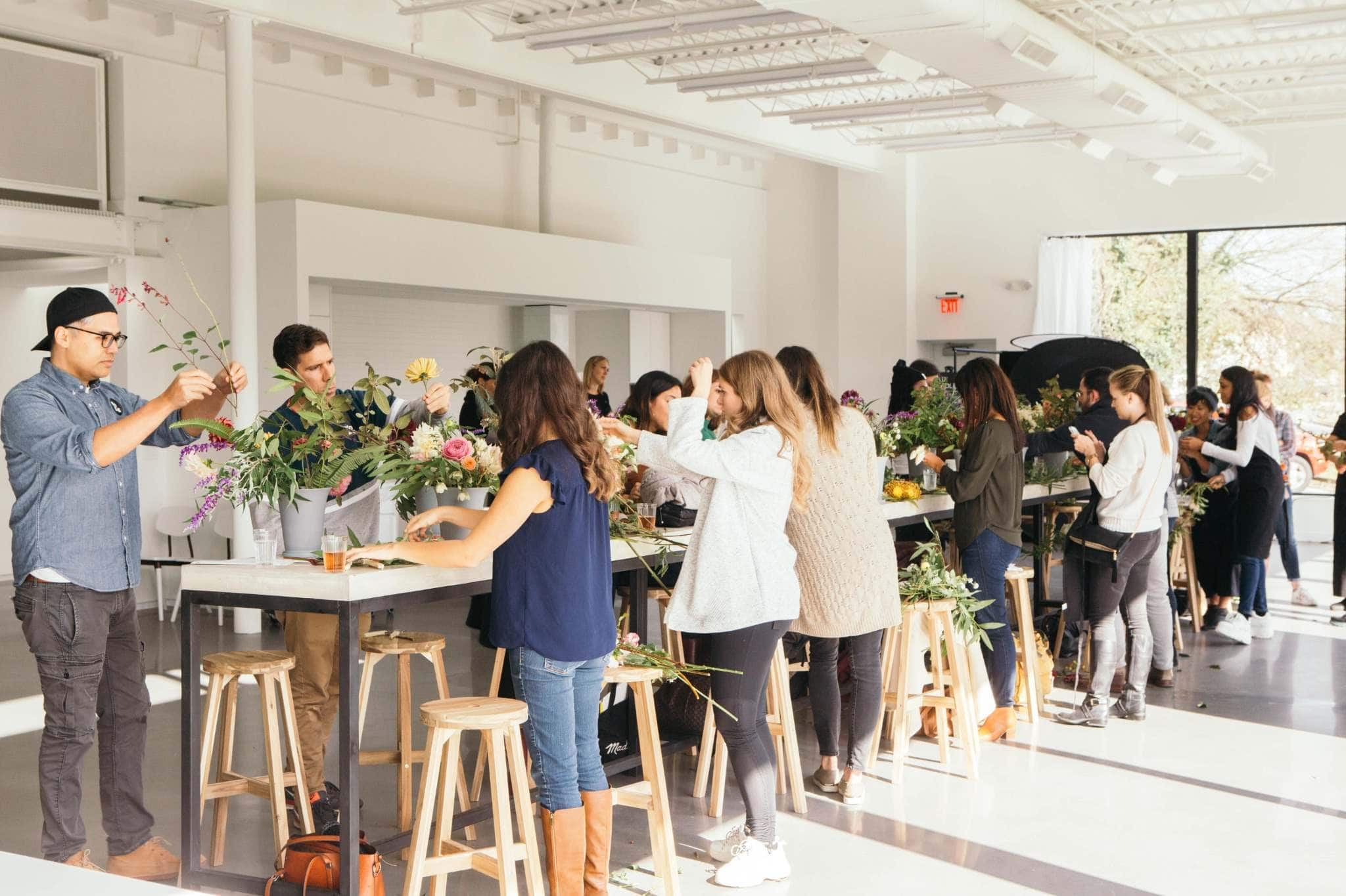 Interactive workshop-style event with engaged participants in Washington