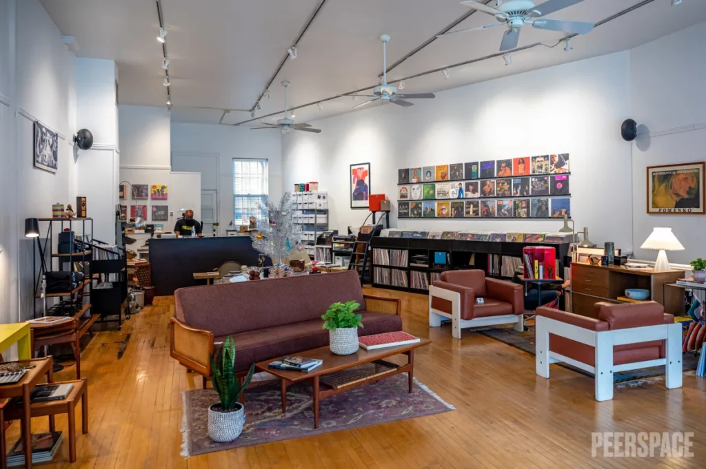 Unique Urban Midcentury Modern and Music Themed Intimate Venue
