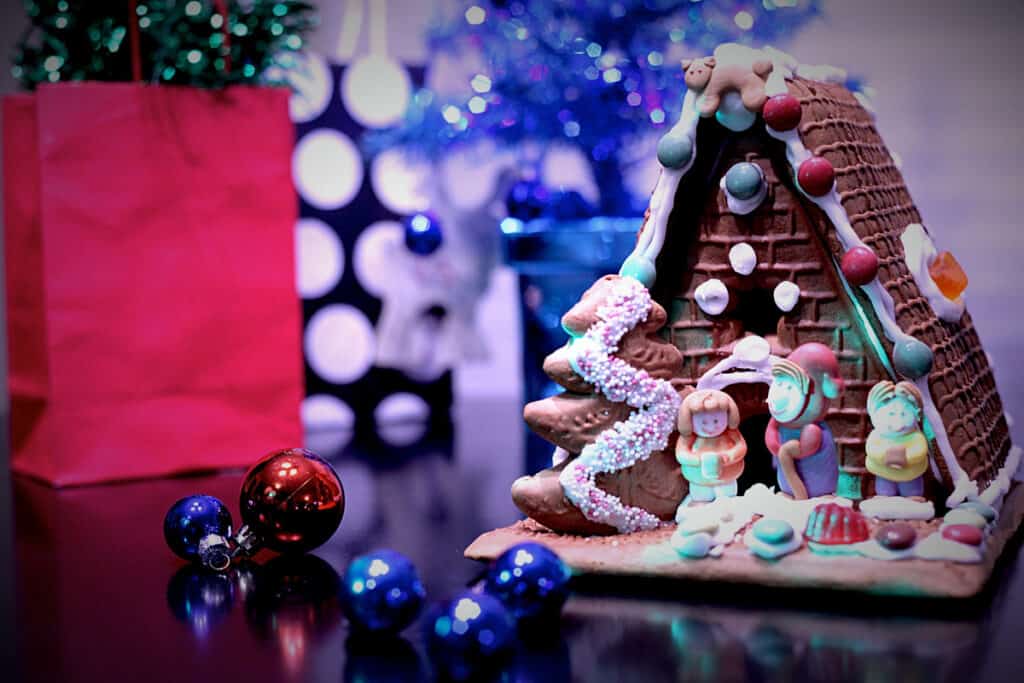 christmas brunch ideas gingerbread house