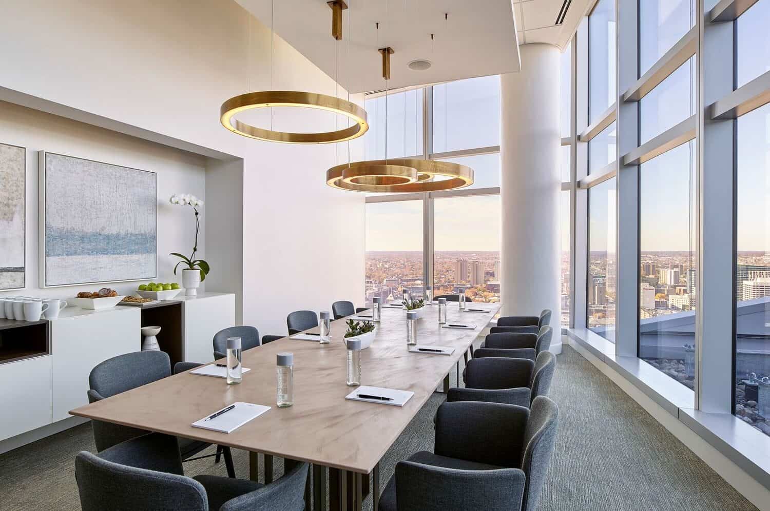 high rise dining room philadelphia rental