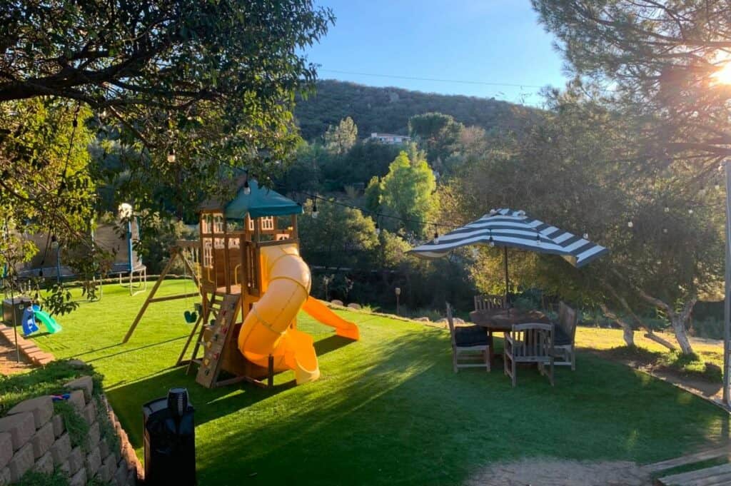 Kids Paradise & Adult Resort backyard playground