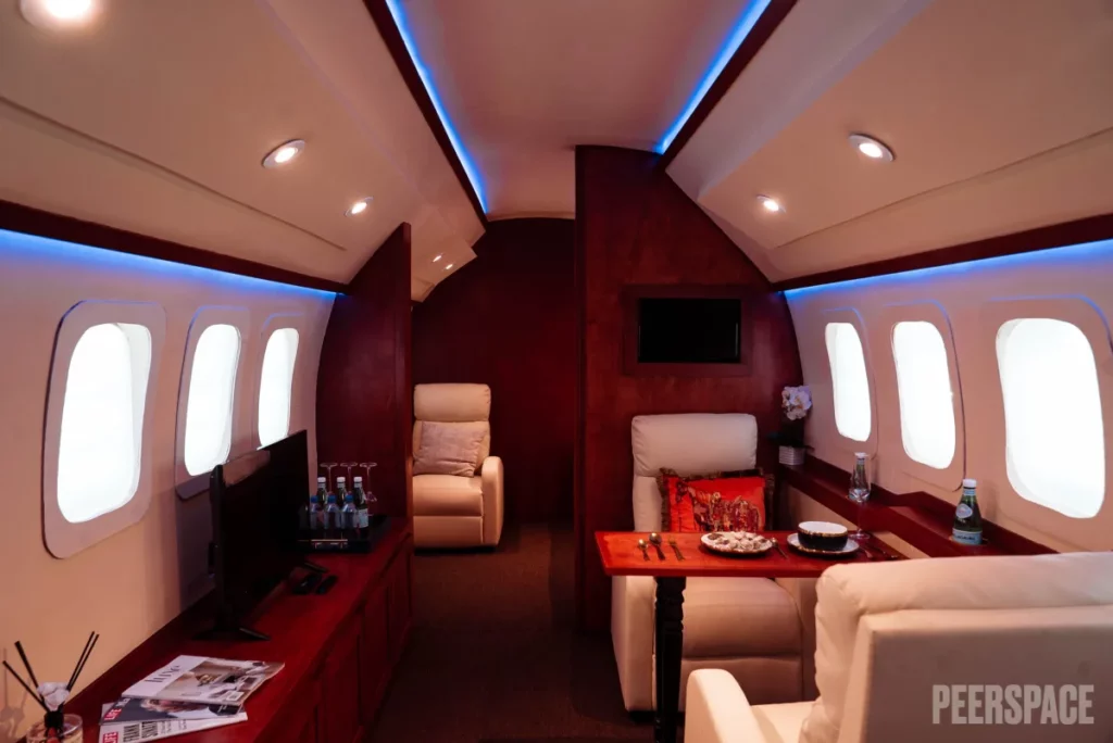 Private Jet Realistic Luxury Set