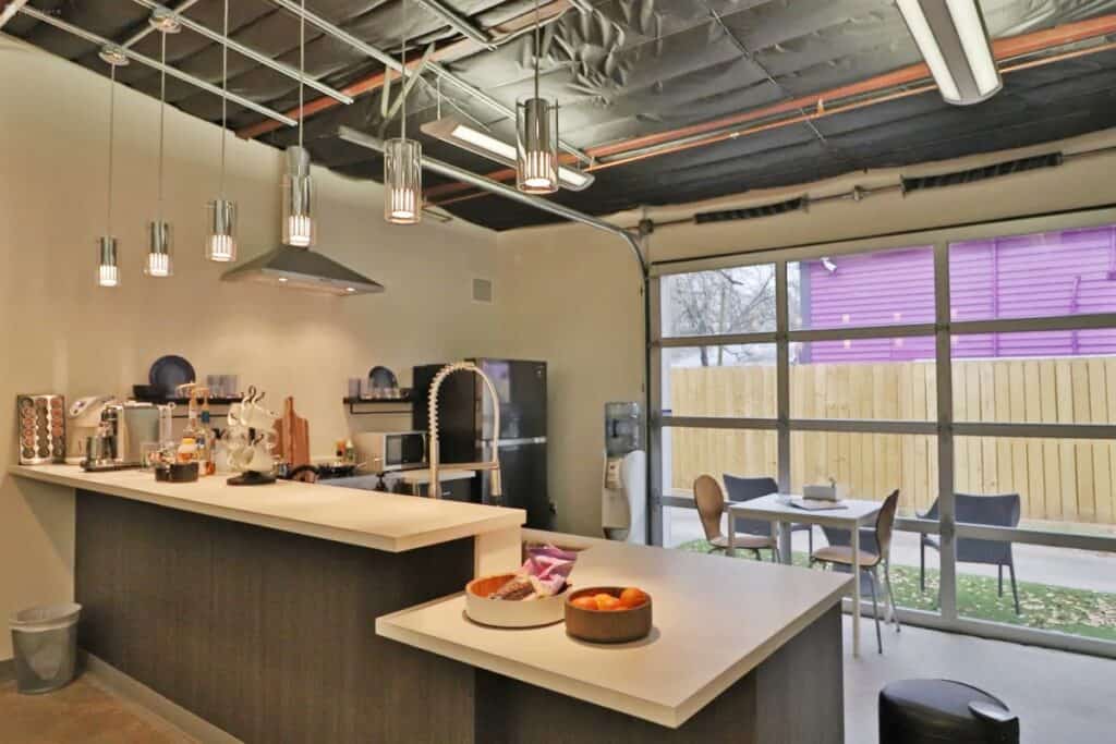 party rental with breakout space