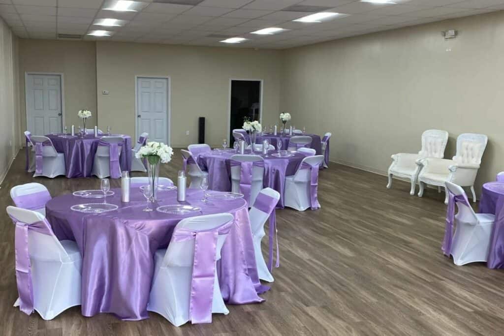 classic event space with indoor outdoor options