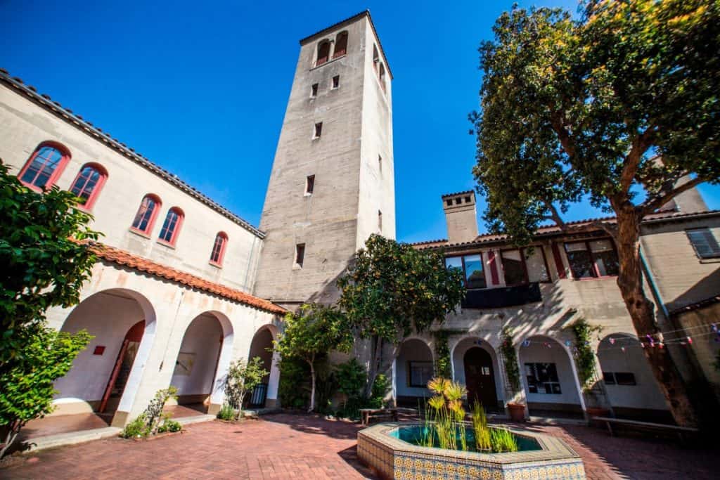 iconic art school spanish courtyard sf san francisco rental 