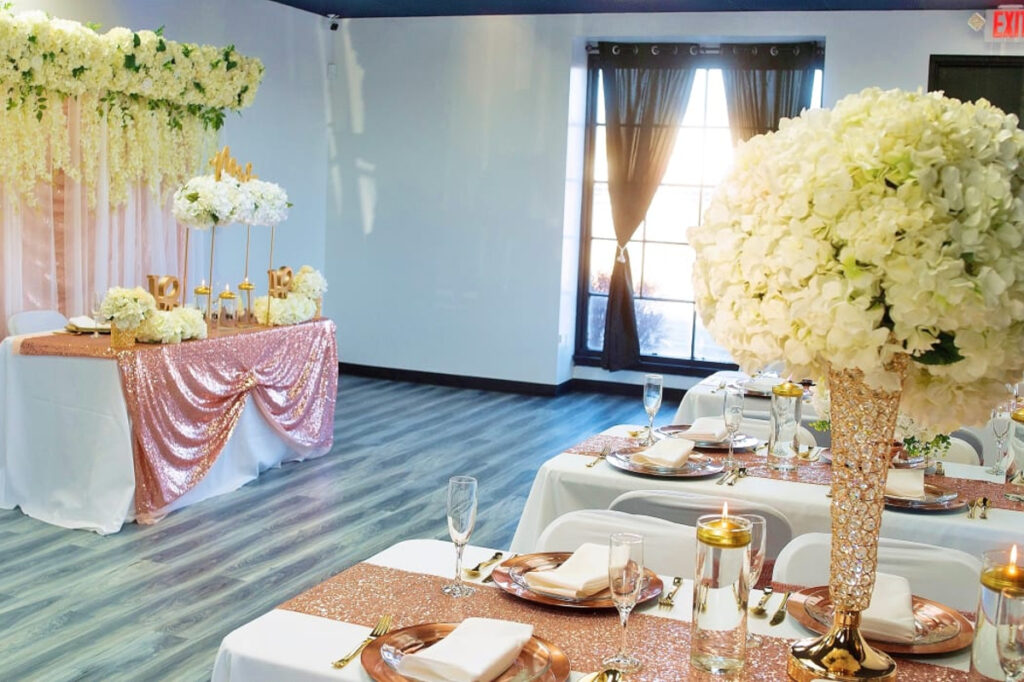 intimate chic event space in independence