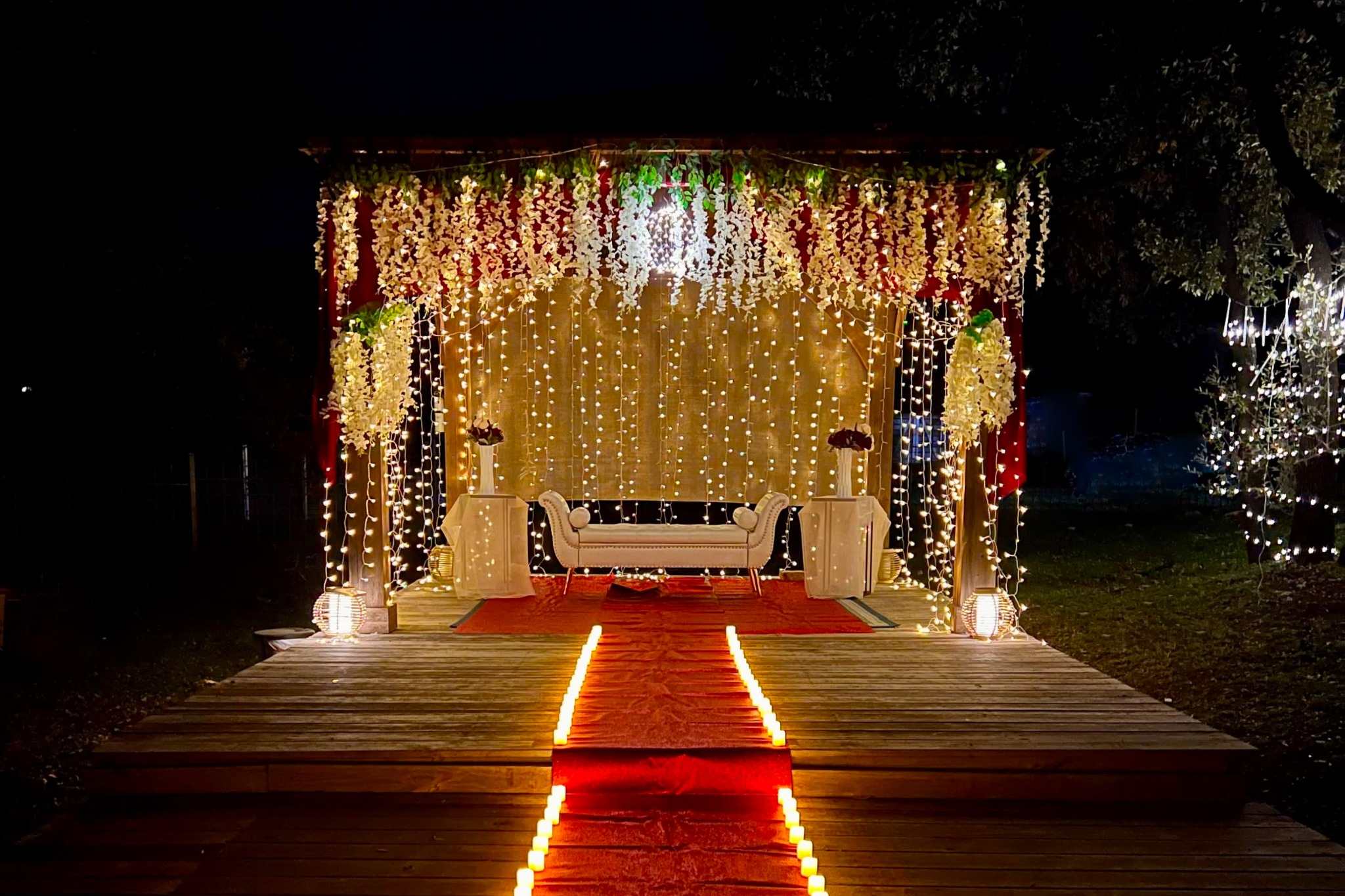 Guests celebrating an Indian wedding in Sacramento arranged by expert planners