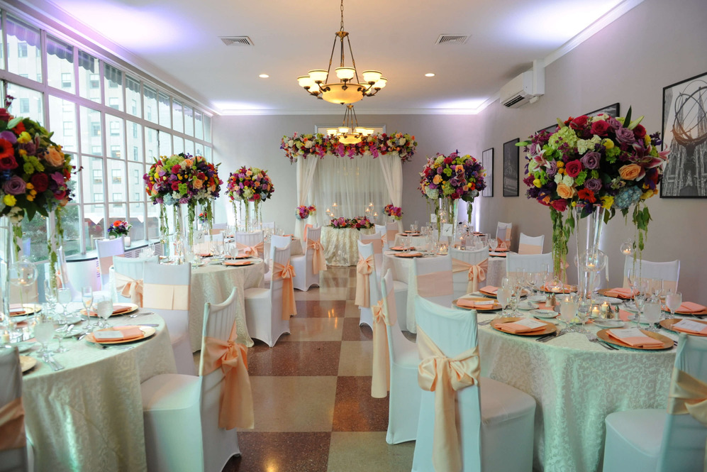 Reception details arranged by Indian wedding planners in San Francisco