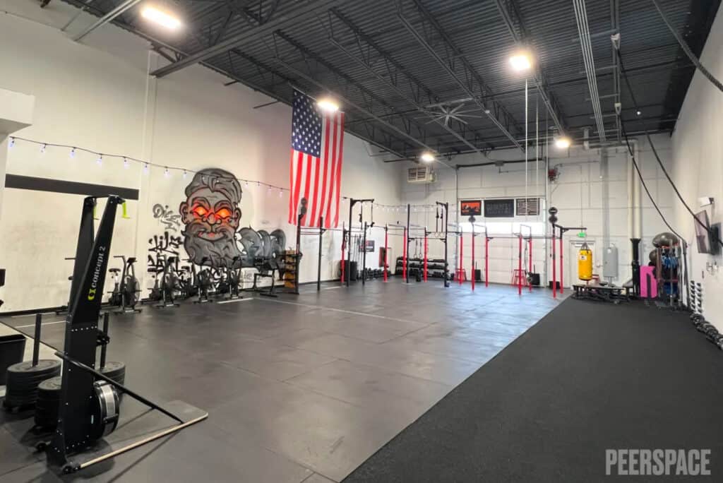 New/Clean spacious CrossFit style Gym Area