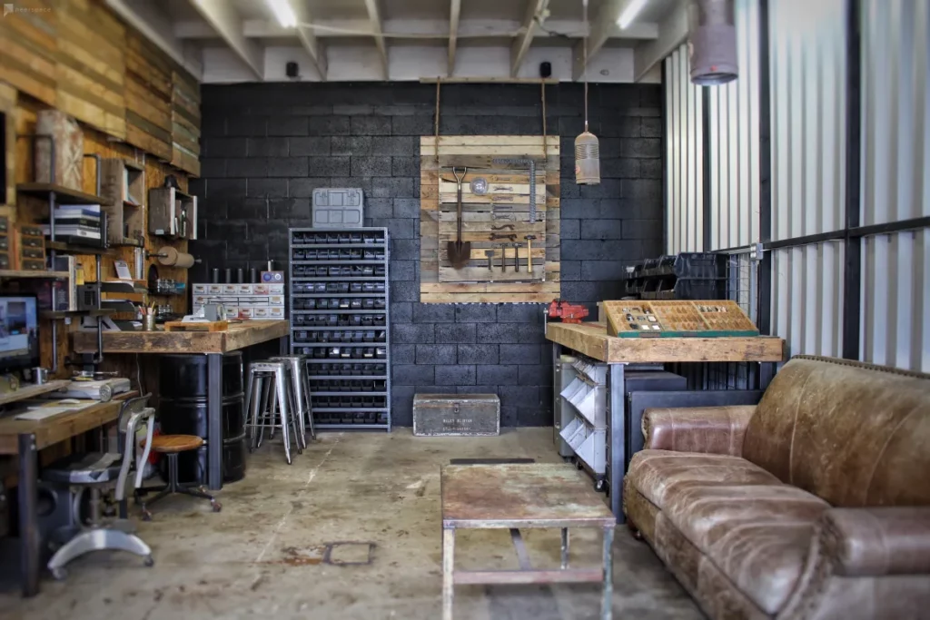 vintage industrial workshop in laguna