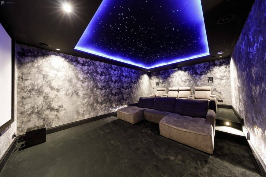 State of the Art Luxury Home with a movie theater