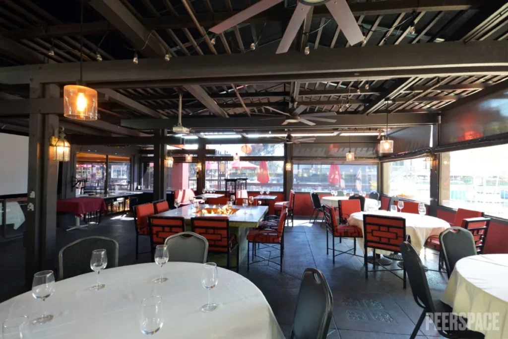 Unique Waterfront Private Dining Room and Lounge