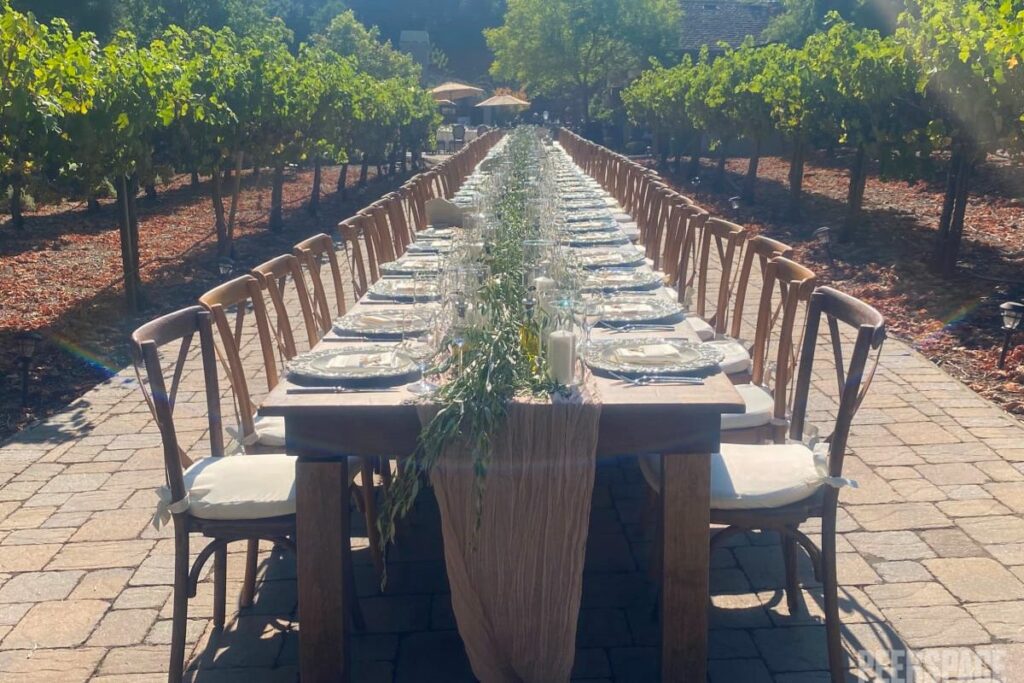 Heart of Bay Area - vineyard, winery & garden view venue