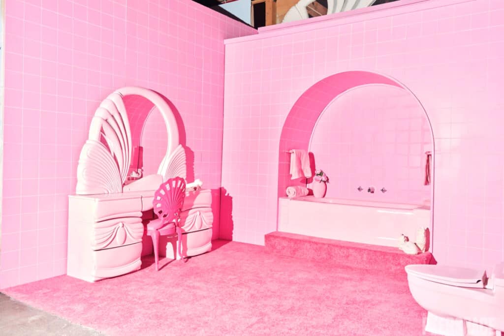 80's / 90’s Pink Bathroom Set | Powder Room Studio