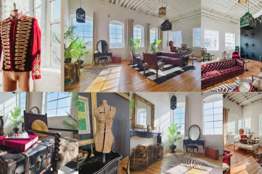 Downtown Sun Filled Modern Vintage Eclectic Studio