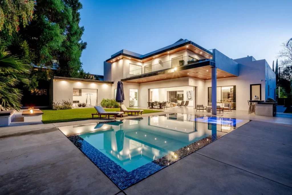 Encino Mansion with Complete Wrap around Balcony