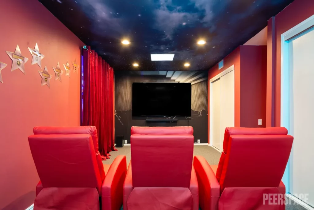 Hollywood Heaven private movie theater