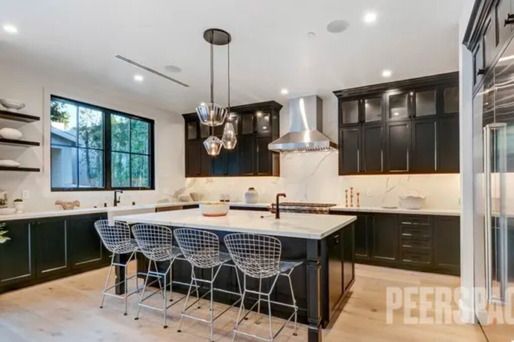 kitchen in Modern Farm House in Hollywood