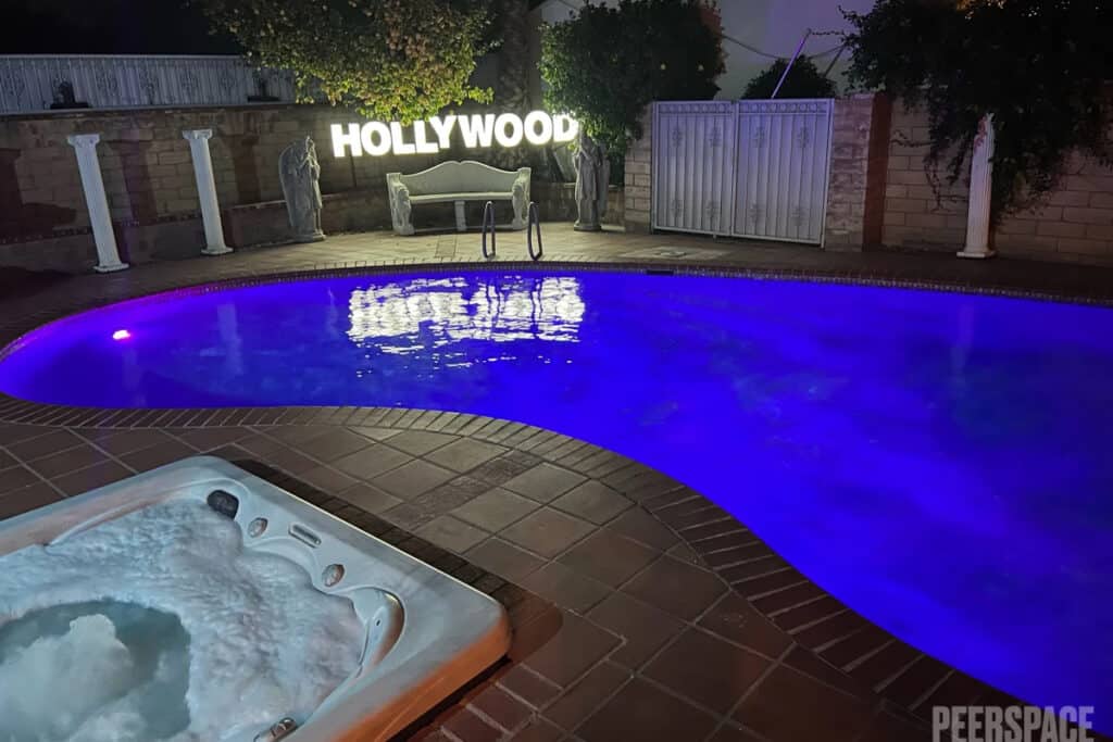 Spacious LED Pool for Events