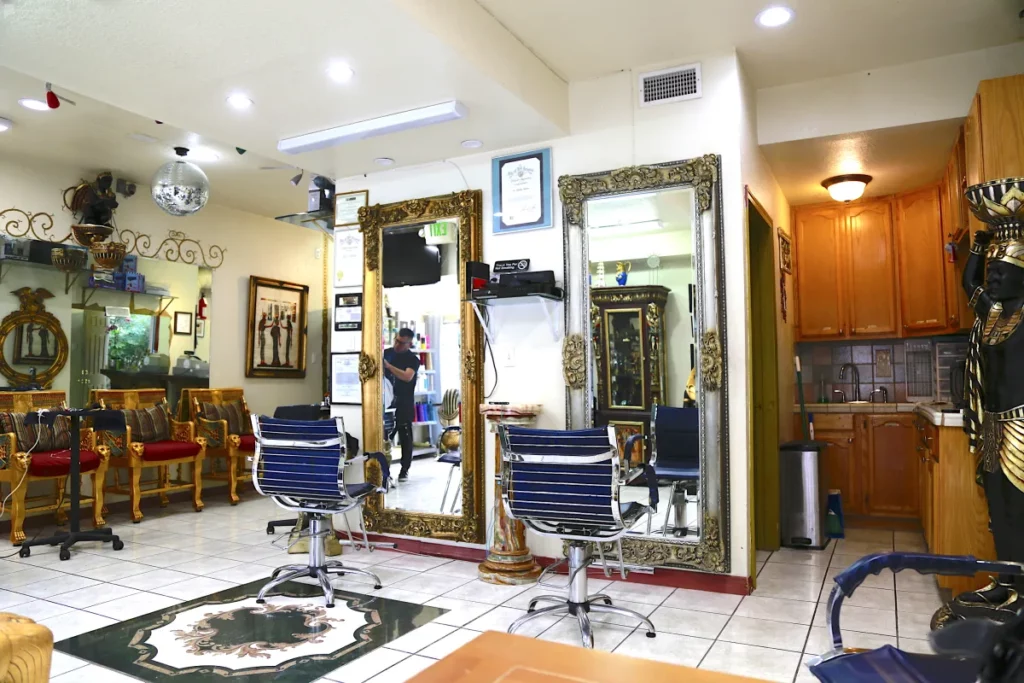 silverlake hair salon with egyptian theme
