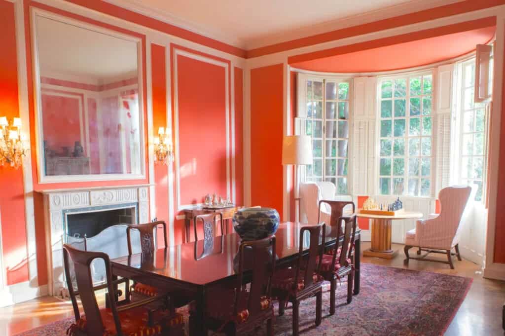 The Kingsley House ~ Historical French Chateau ~ LA Landmark Dining room 