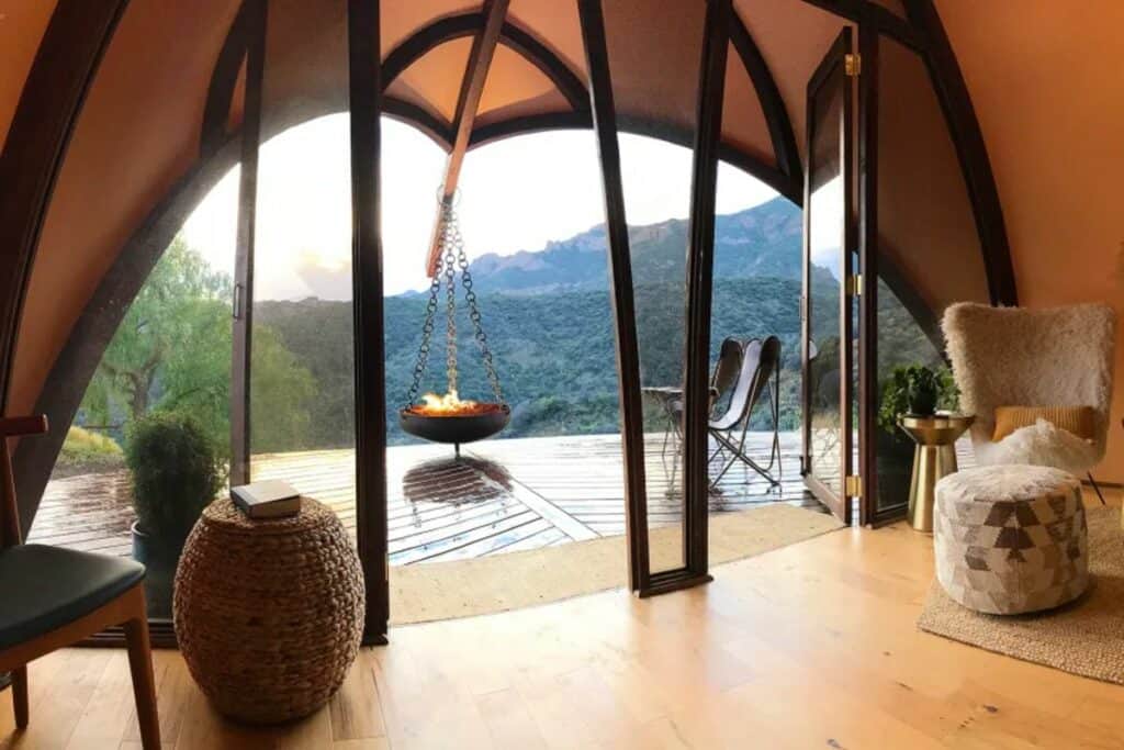 yurt retreat in topanga