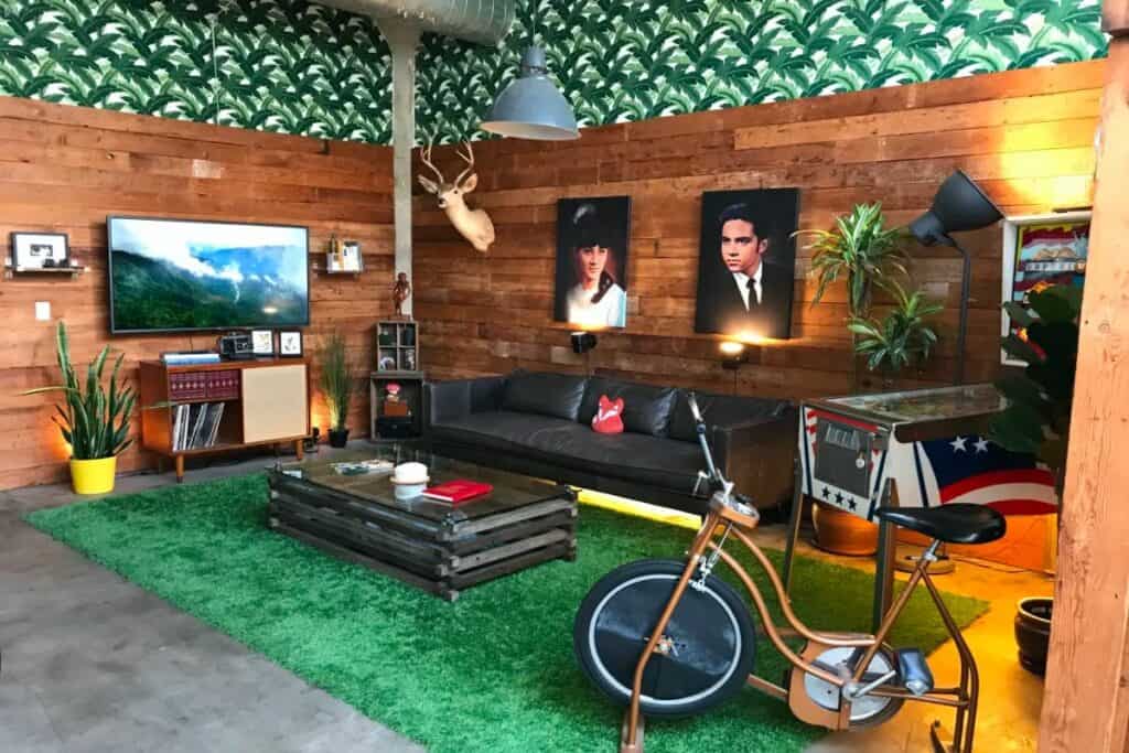 A colorful office and production space in downtown Los Angeles