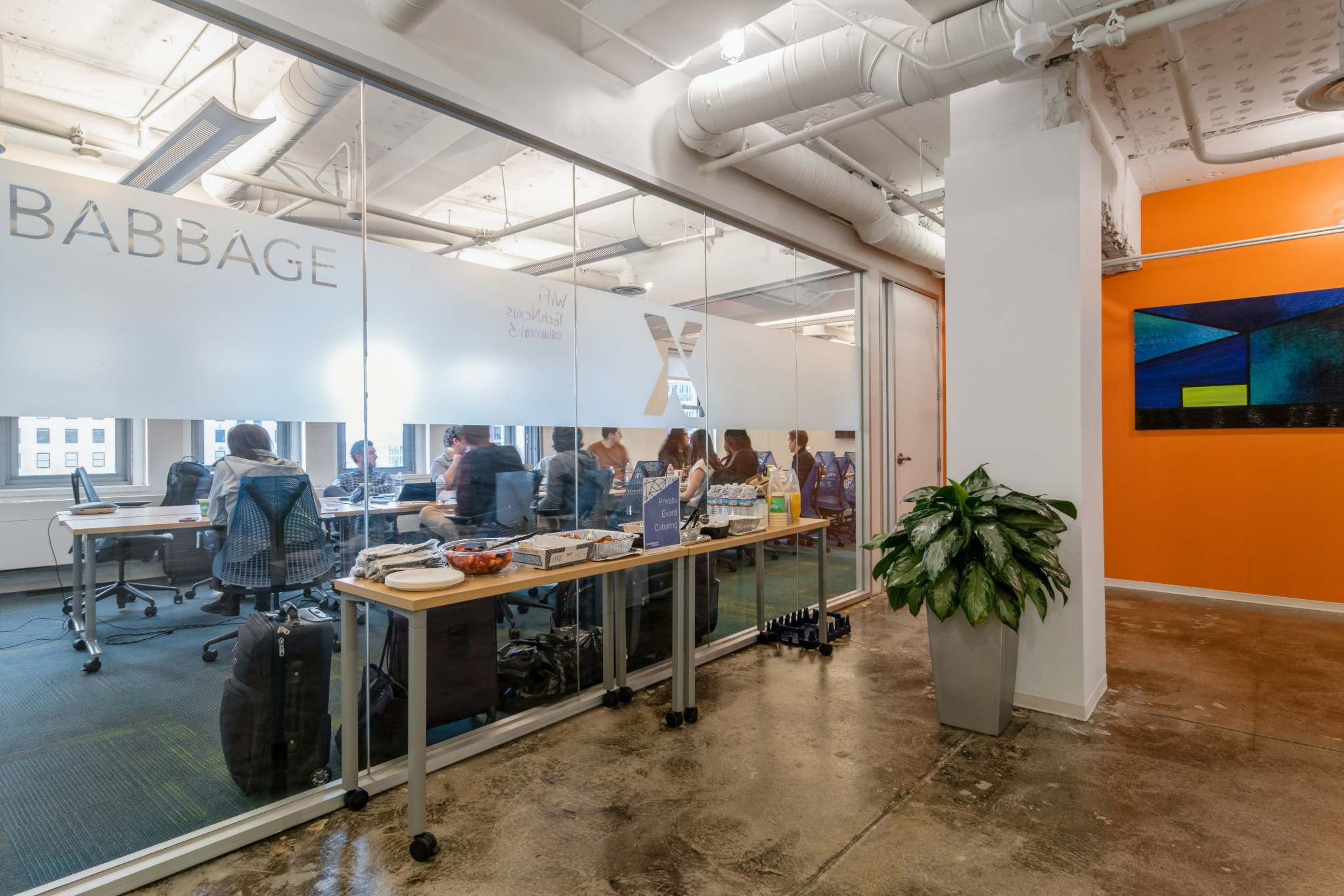 Styled meeting and event venue arranged by Chicago planners
