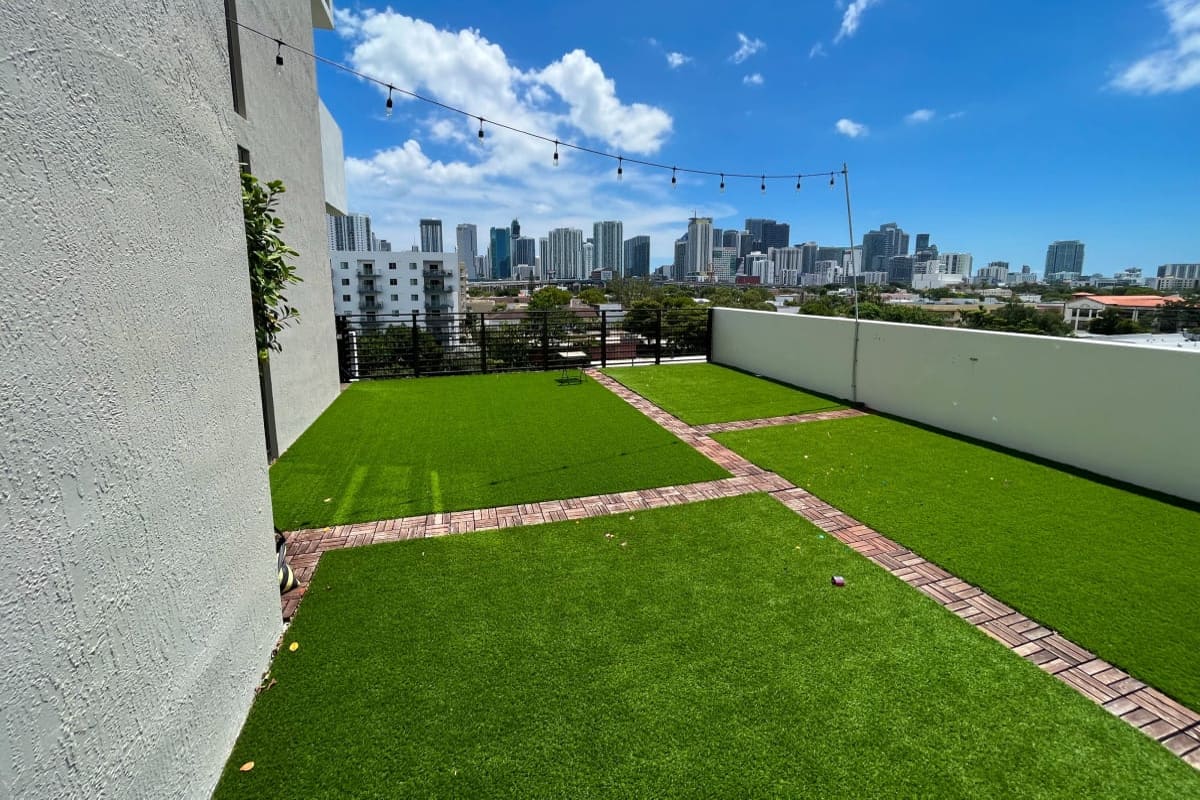 beautiful rooftop space in Little Havana miami