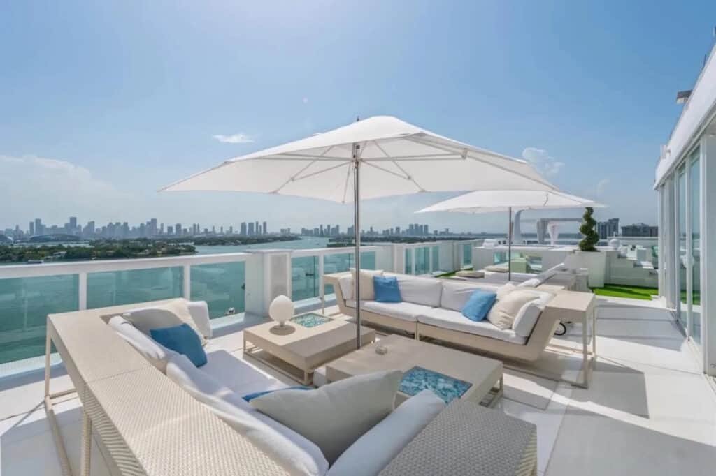 miami south beach condo with gorgeous patio and views