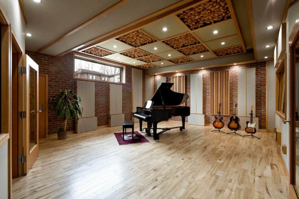 現代音楽制作スタジオバンクーバーレンタル