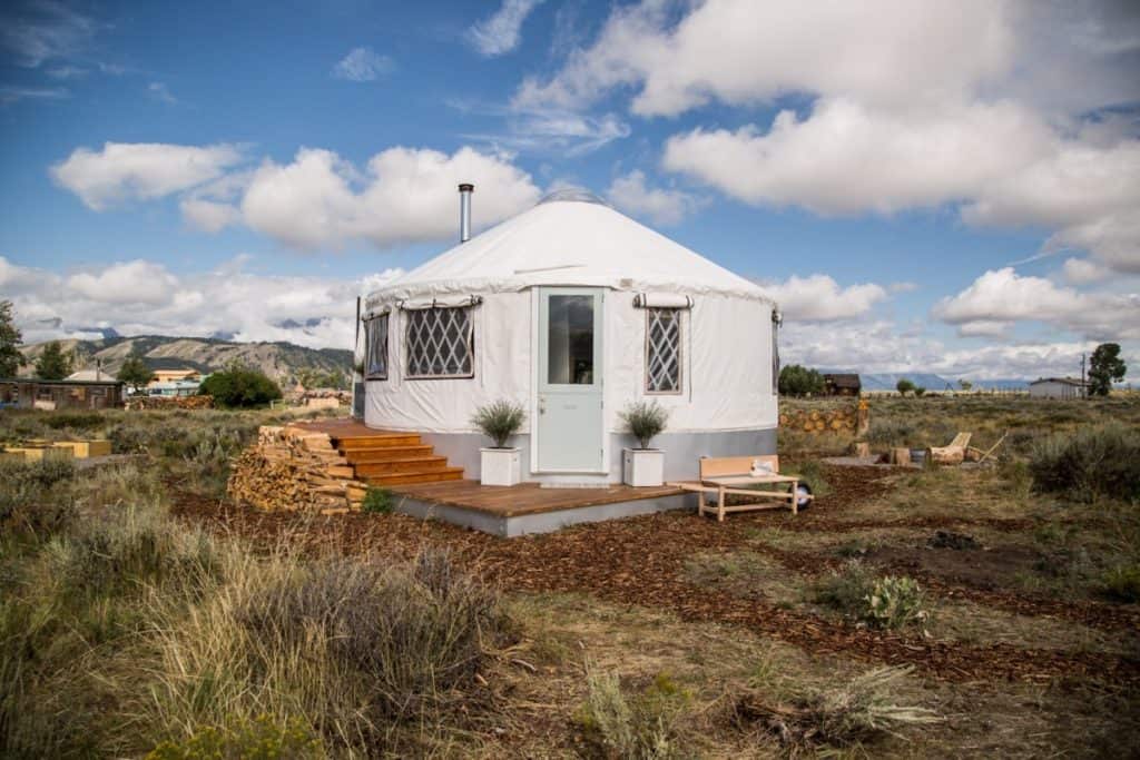 modern yurt jackson hole wyoming rental 