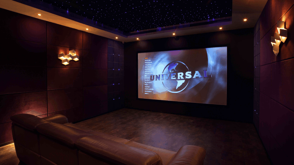 movie screening room