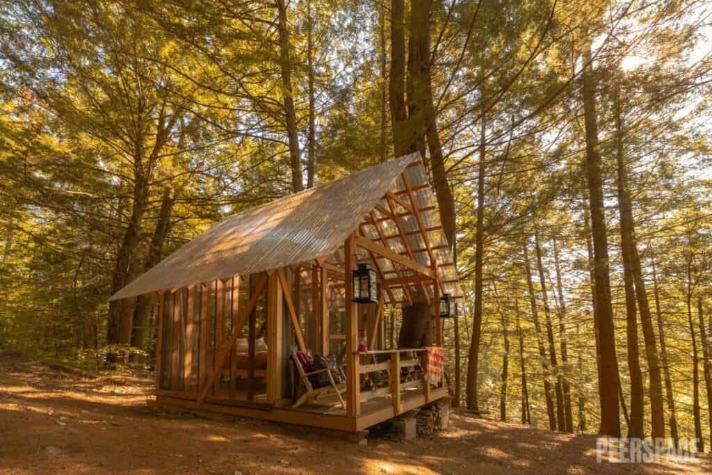 Glamping Cabin on a Flower Farm w/ Hot Tub & Outdoor Shower