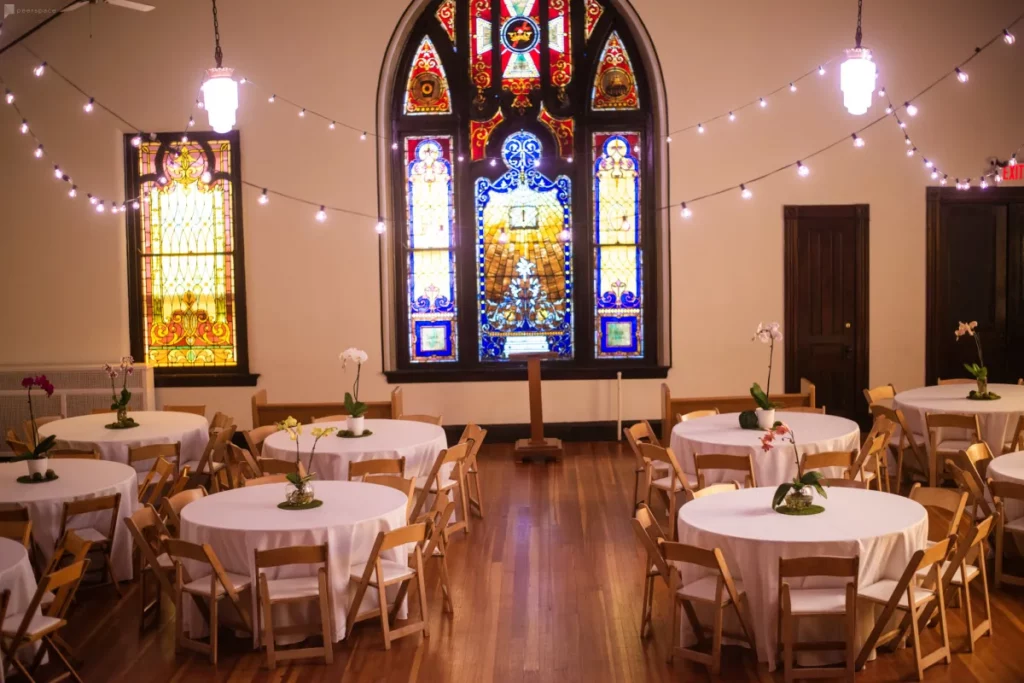 Converted Church with Spectacular Stained Glass