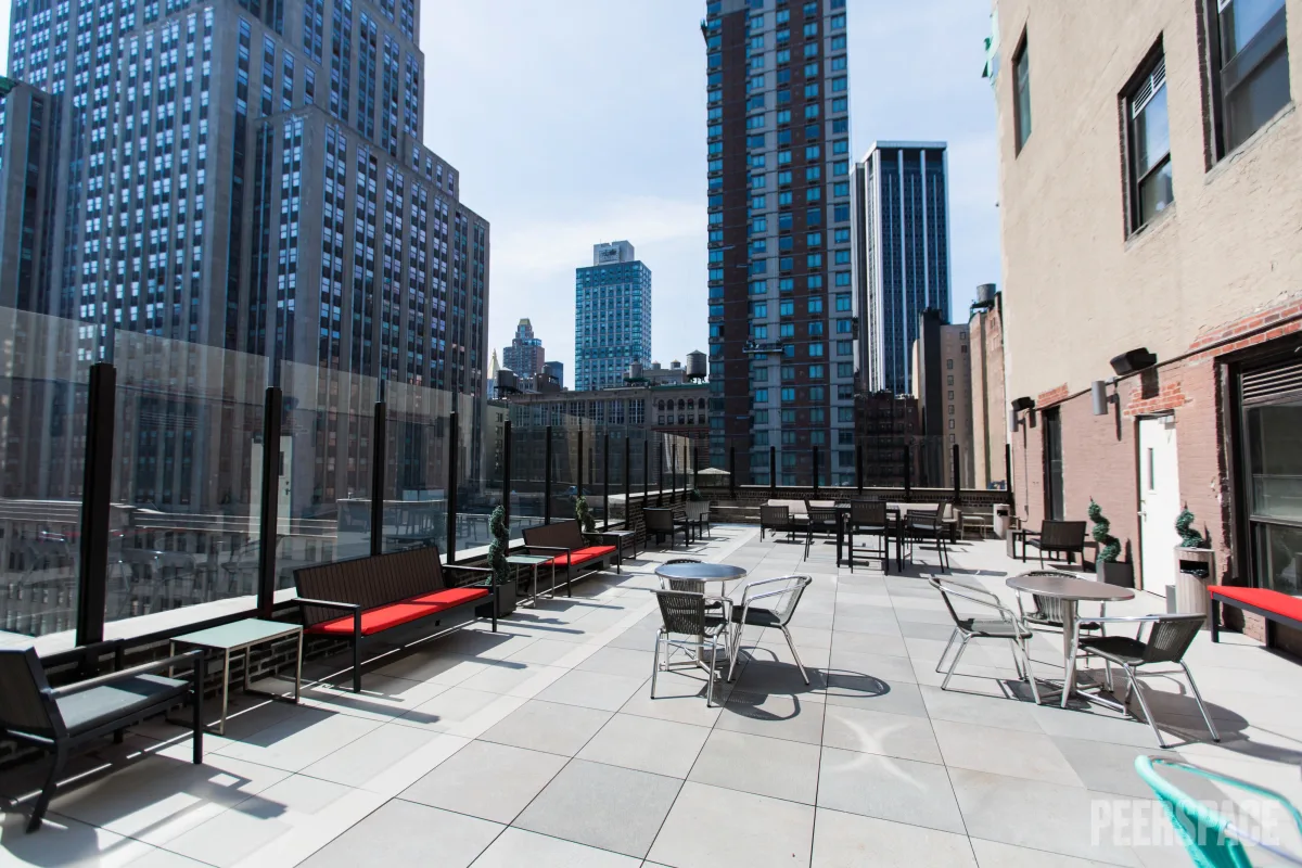 Amazing 2,000 SF Rooftop Terrace in Midtown