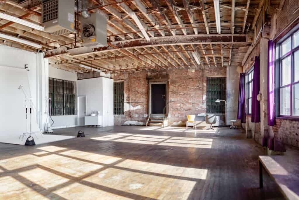 antique daylight warehouse in nyc