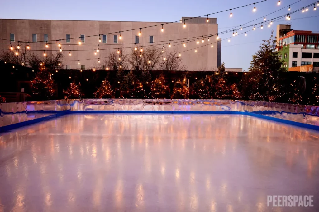 Ice Skating Rink and Swiss Chalet Restaurant Available for Private Event