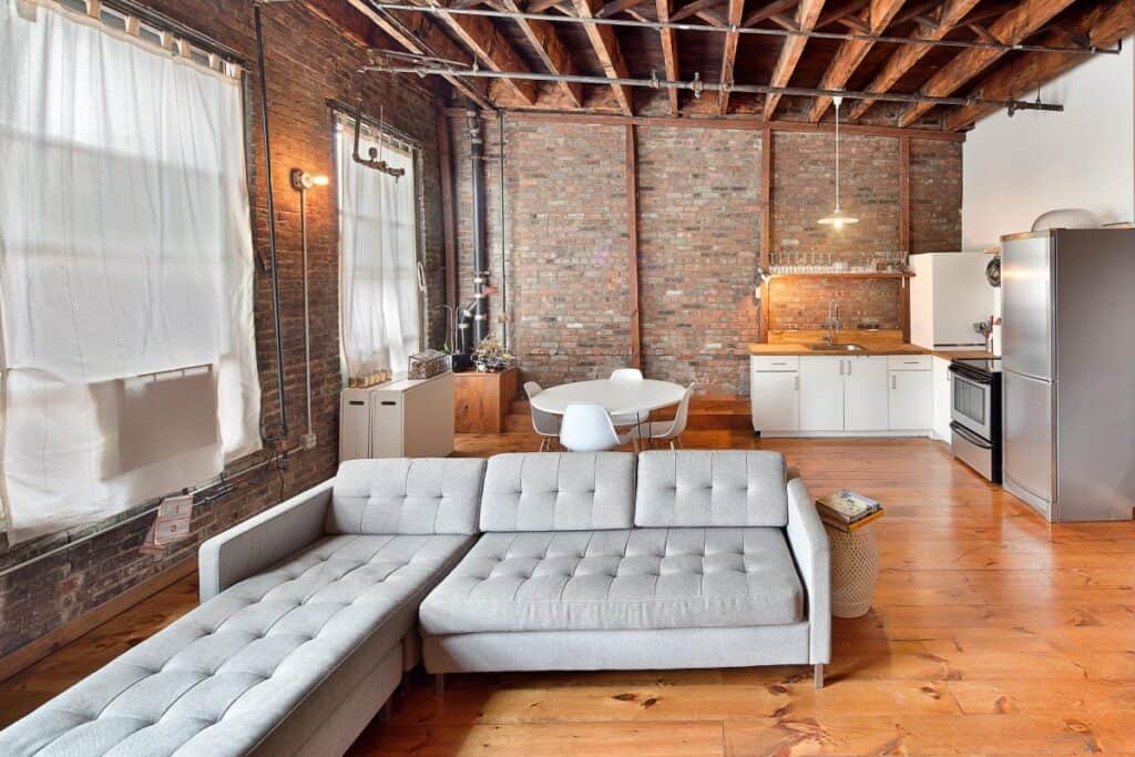 bowery loft with sun and seating