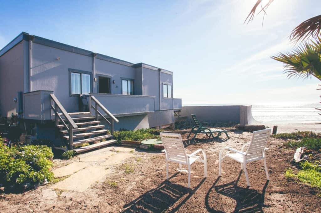 stinson beach beachfront home